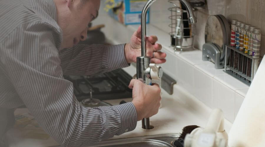 Professional sink repair in Dublin, IN